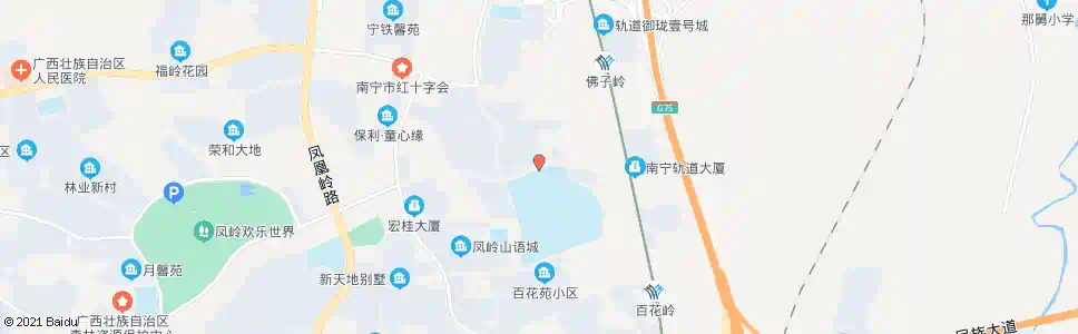 南宁二中凤岭校区_公交站地图_南宁公交_妙搜公交查询2025