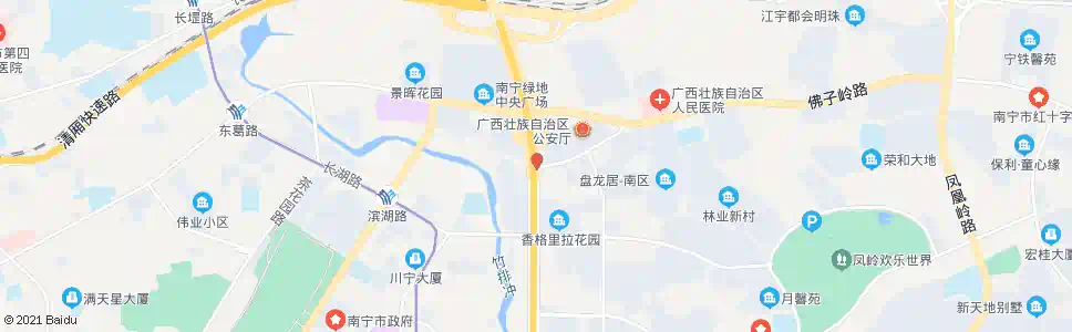 南宁佛子岭厢竹路口_公交站地图_南宁公交_妙搜公交查询2025
