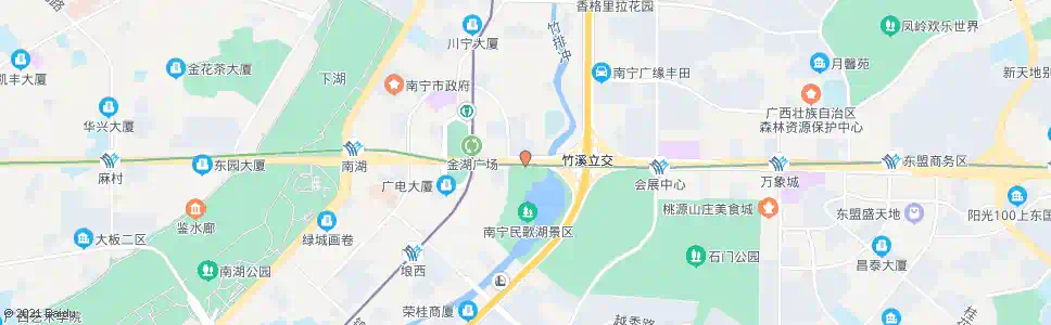 南宁民族金浦路口_公交站地图_南宁公交_妙搜公交查询2025