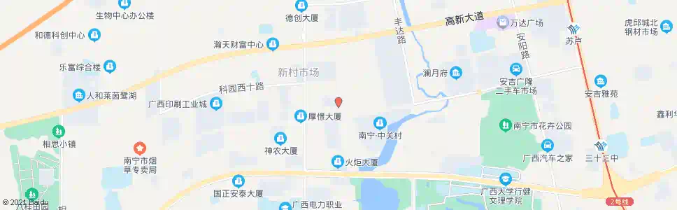 南宁滨河创新路口_公交站地图_南宁公交_妙搜公交查询2025