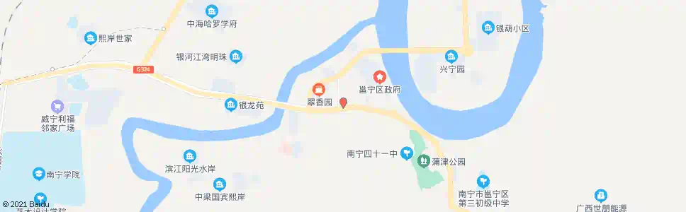 南宁邕宁汽车站_公交站地图_南宁公交_妙搜公交查询2025