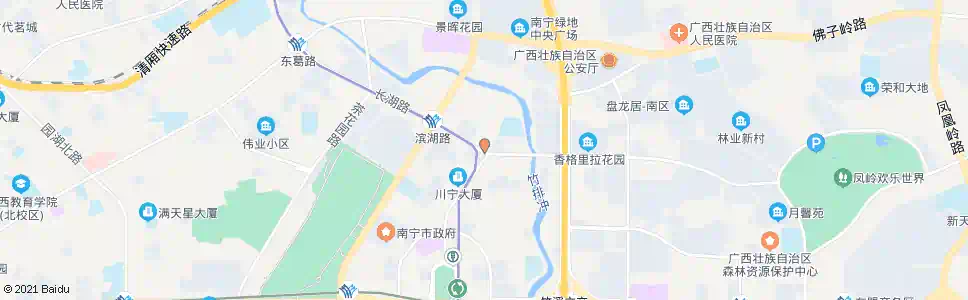 南宁长湖金湖路口_公交站地图_南宁公交_妙搜公交查询2025