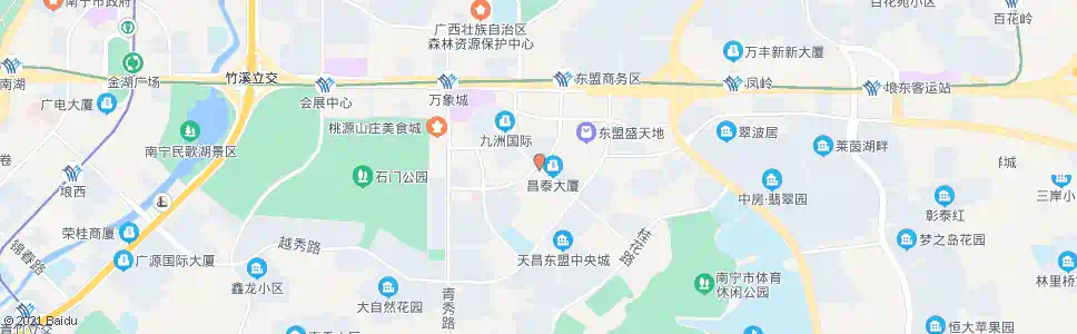 南宁中柬合作路口_公交站地图_南宁公交_妙搜公交查询2025
