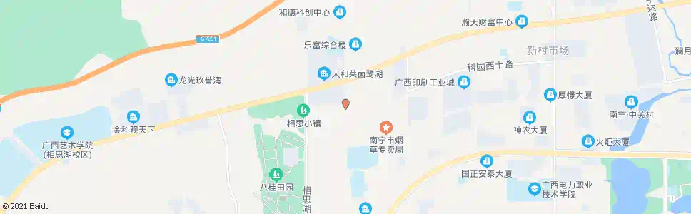 南宁高七西十路口_公交站地图_南宁公交_妙搜公交查询2025