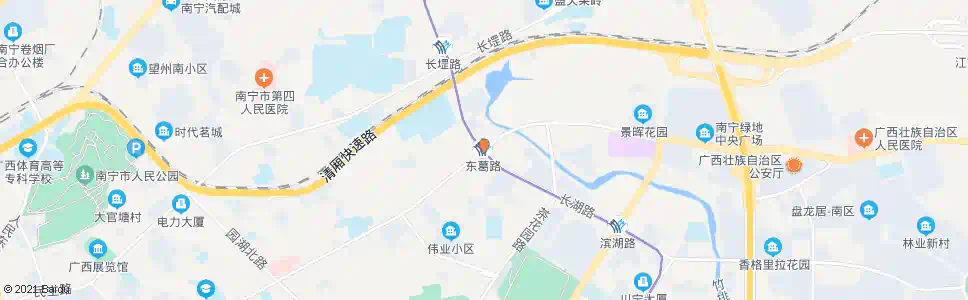 南宁东葛长湖路口_公交站地图_南宁公交_妙搜公交查询2025