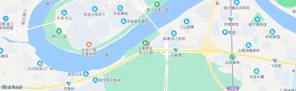 南宁龙堤五象路口_公交站地图_南宁公交_妙搜公交查询2025