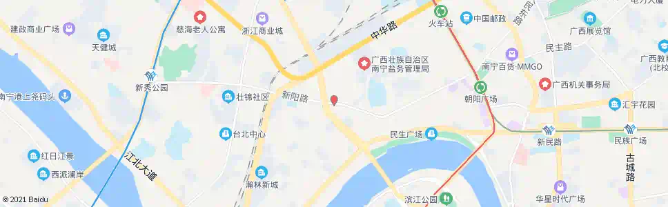 南宁新阳北大路口_公交站地图_南宁公交_妙搜公交查询2025