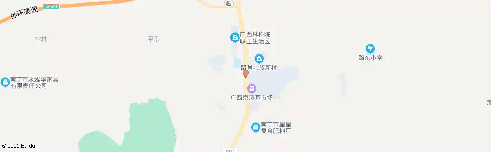 南宁银林山庄_公交站地图_南宁公交_妙搜公交查询2025