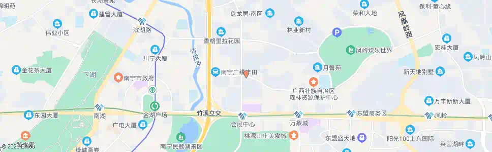 南宁云景凤翔路口_公交站地图_南宁公交_妙搜公交查询2025