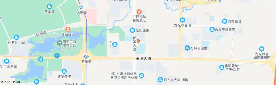 南宁五象湖初级中学_公交站地图_南宁公交_妙搜公交查询2025