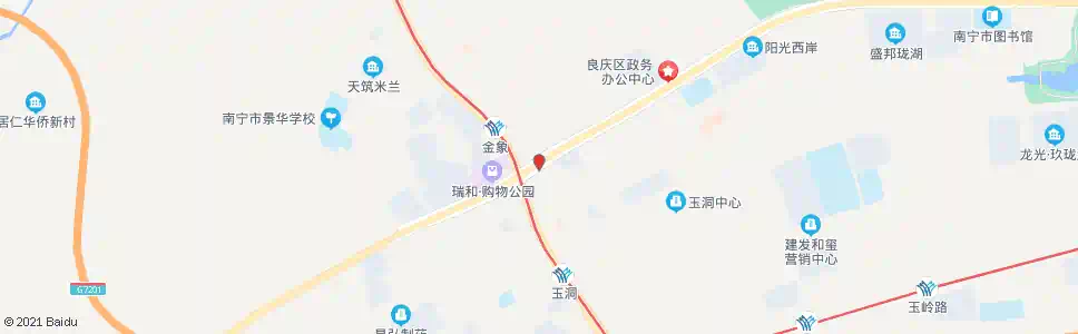 南宁银海玉洞路口_公交站地图_南宁公交_妙搜公交查询2025