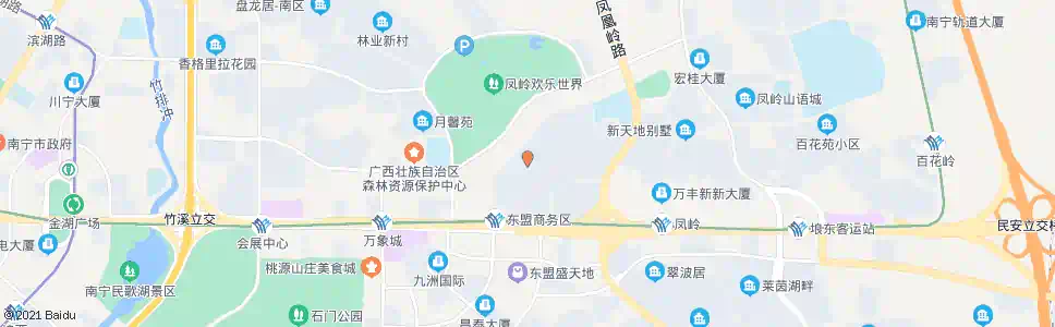 南宁荣和山水美地_公交站地图_南宁公交_妙搜公交查询2025