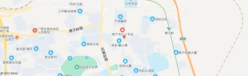 南宁枫林佛子岭路口_公交站地图_南宁公交_妙搜公交查询2025