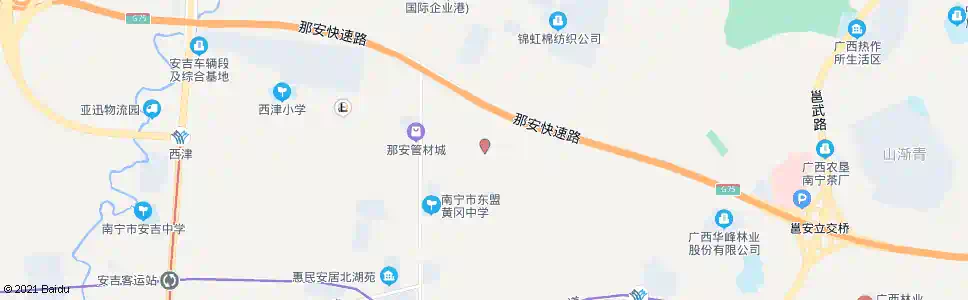 南宁园艺路中_公交站地图_南宁公交_妙搜公交查询2025
