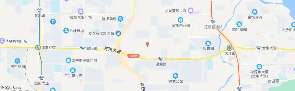 南宁洞岭路中_公交站地图_南宁公交_妙搜公交查询2025