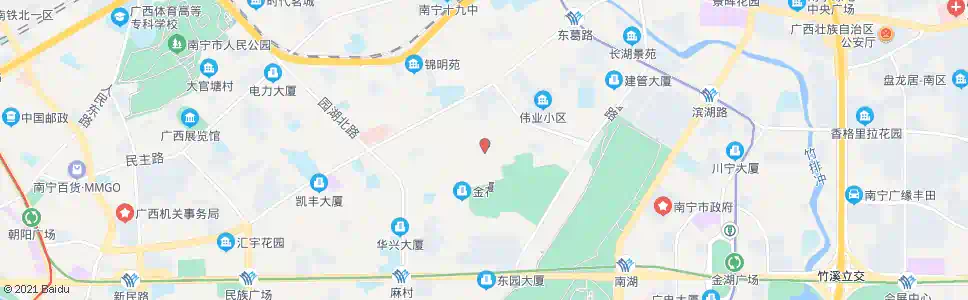 南宁竹塘葛园路口_公交站地图_南宁公交_妙搜公交查询2025