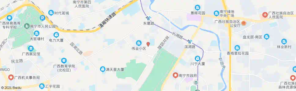 南宁竹园广园路口_公交站地图_南宁公交_妙搜公交查询2025