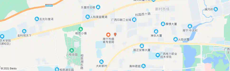 南宁创新高五路口_公交站地图_南宁公交_妙搜公交查询2025