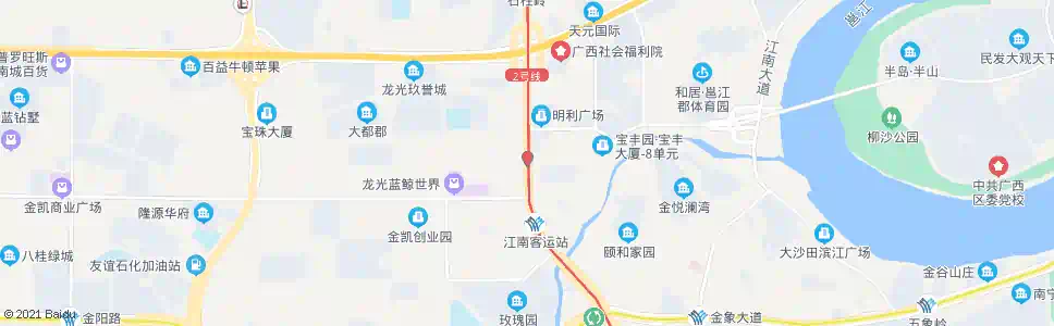 南宁南宁经济开发区_公交站地图_南宁公交_妙搜公交查询2025