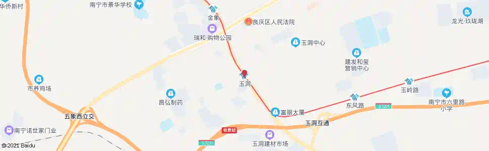 南宁玉洞站_公交站地图_南宁公交_妙搜公交查询2025