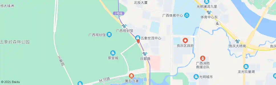 南宁平乐歌海路口_公交站地图_南宁公交_妙搜公交查询2025