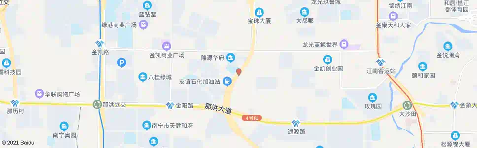 南宁新塘桥(友谊迎凯路口)_公交站地图_南宁公交_妙搜公交查询2025