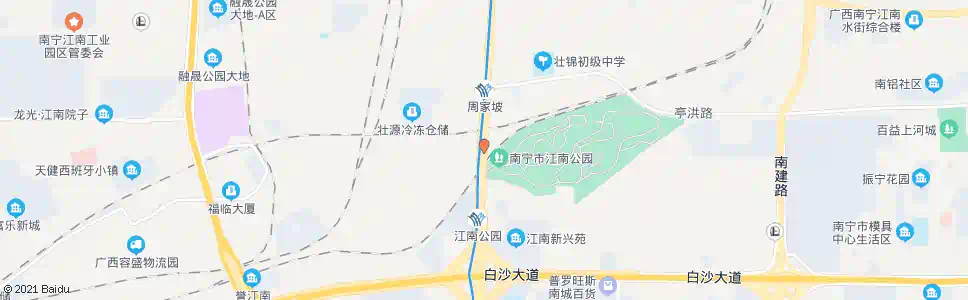 南宁平乐大道中_公交站地图_南宁公交_妙搜公交查询2025