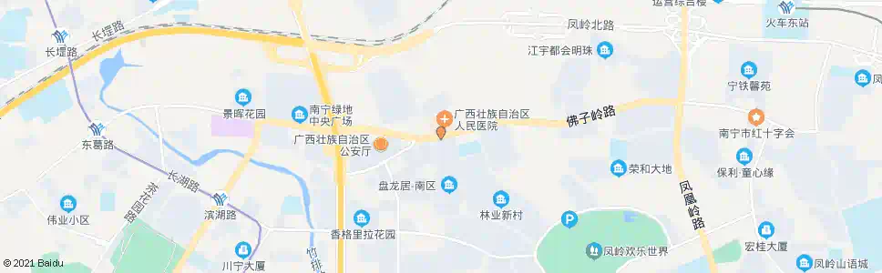 南宁佛子岭盘龙路口_公交站地图_南宁公交_妙搜公交查询2025