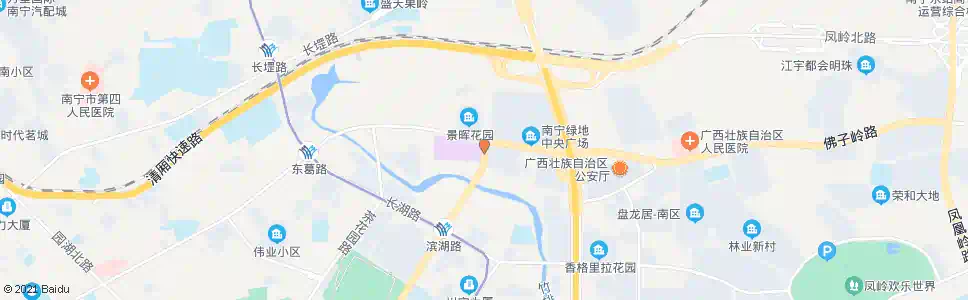 南宁滨湖东葛路口_公交站地图_南宁公交_妙搜公交查询2025