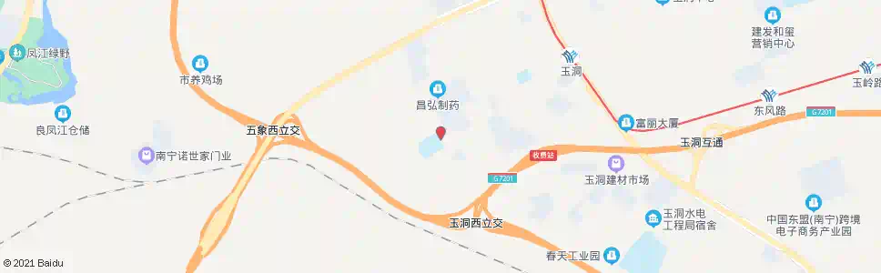 南宁玉洞琼林学校_公交站地图_南宁公交_妙搜公交查询2025