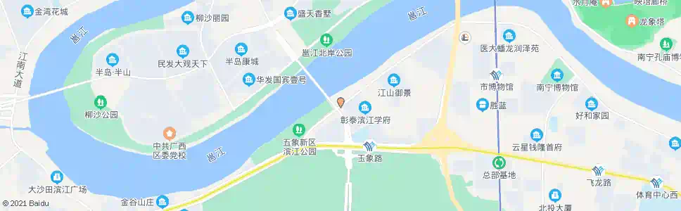 南宁龙堤五象桥路口_公交站地图_南宁公交_妙搜公交查询2025