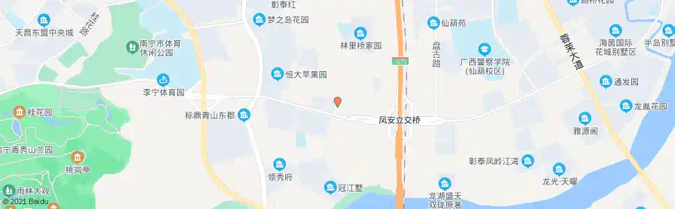 南宁凤岭南林里桥路口_公交站地图_南宁公交_妙搜公交查询2025