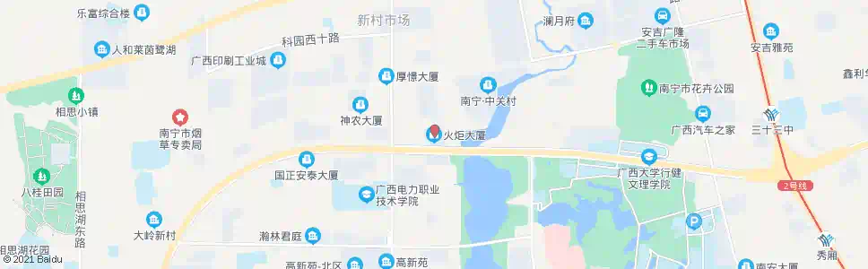 南宁高新管委会_公交站地图_南宁公交_妙搜公交查询2025