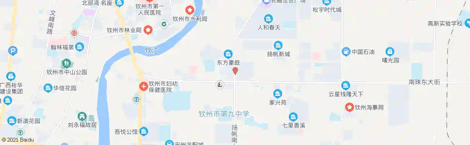 钦州扬帆南珠中路_公交站地图_钦州公交_妙搜公交查询2025