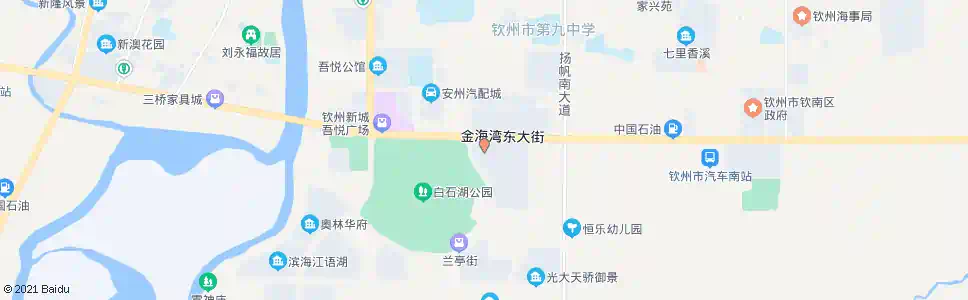钦州市工会(市政务服务中心)_公交站地图_钦州公交_妙搜公交查询2025