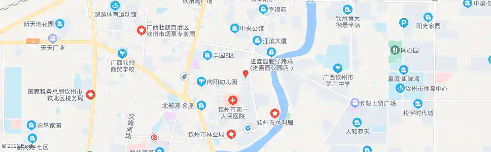 钦州广厦花园_公交站地图_钦州公交_妙搜公交查询2025
