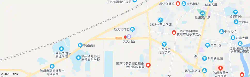 钦州高岭_公交站地图_钦州公交_妙搜公交查询2025