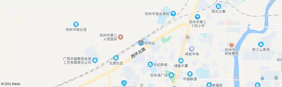 钦州选矿厂_公交站地图_钦州公交_妙搜公交查询2025
