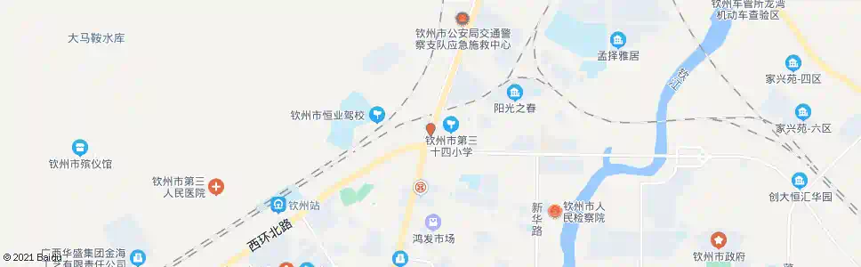 钦州泥桥_公交站地图_钦州公交_妙搜公交查询2025