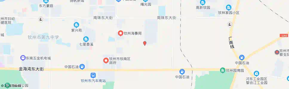 钦州小江工业园区(宇欣电子)_公交站地图_钦州公交_妙搜公交查询2025