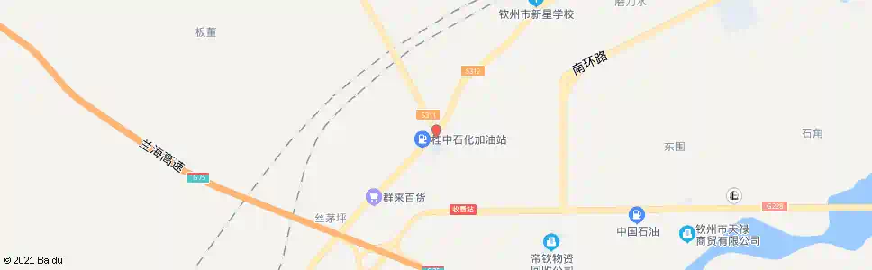 钦州高坳底_公交站地图_钦州公交_妙搜公交查询2025