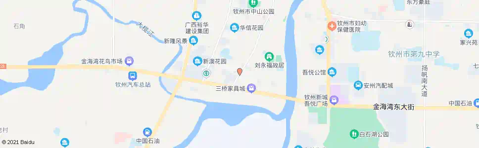 钦州五马路口_公交站地图_钦州公交_妙搜公交查询2025