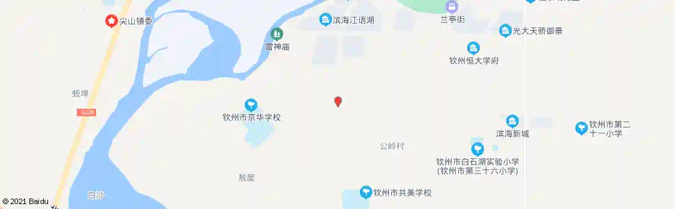 钦州安州大道中路_公交站地图_钦州公交_妙搜公交查询2025