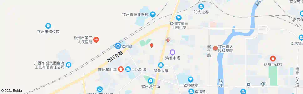 钦州冯子材故居_公交站地图_钦州公交_妙搜公交查询2025