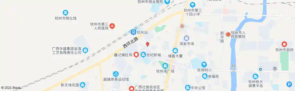 钦州永兴市场_公交站地图_钦州公交_妙搜公交查询2025
