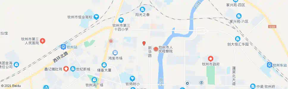 钦州广电中心_公交站地图_钦州公交_妙搜公交查询2025