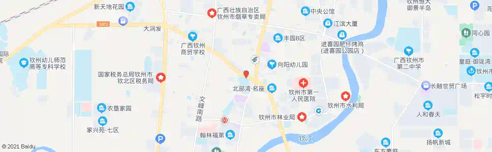 钦州大花园_公交站地图_钦州公交_妙搜公交查询2025