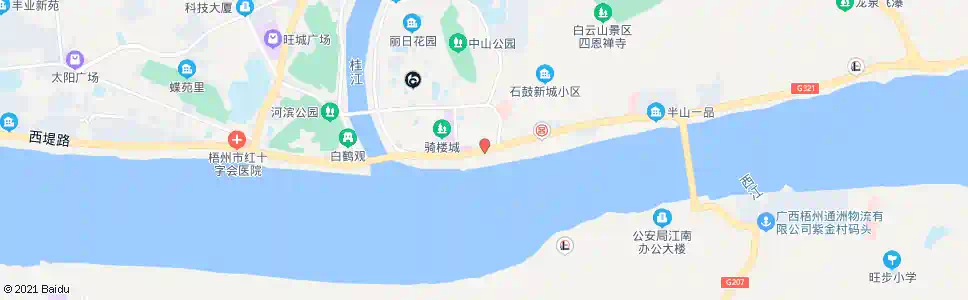 梧州中山路口_公交站地图_梧州公交_妙搜公交查询2025