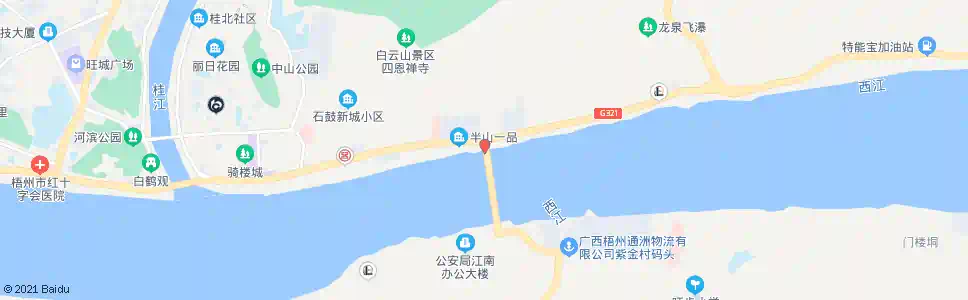 梧州云龙桥_公交站地图_梧州公交_妙搜公交查询2025
