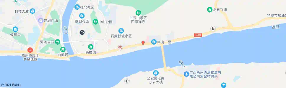 梧州桂东医院_公交站地图_梧州公交_妙搜公交查询2025